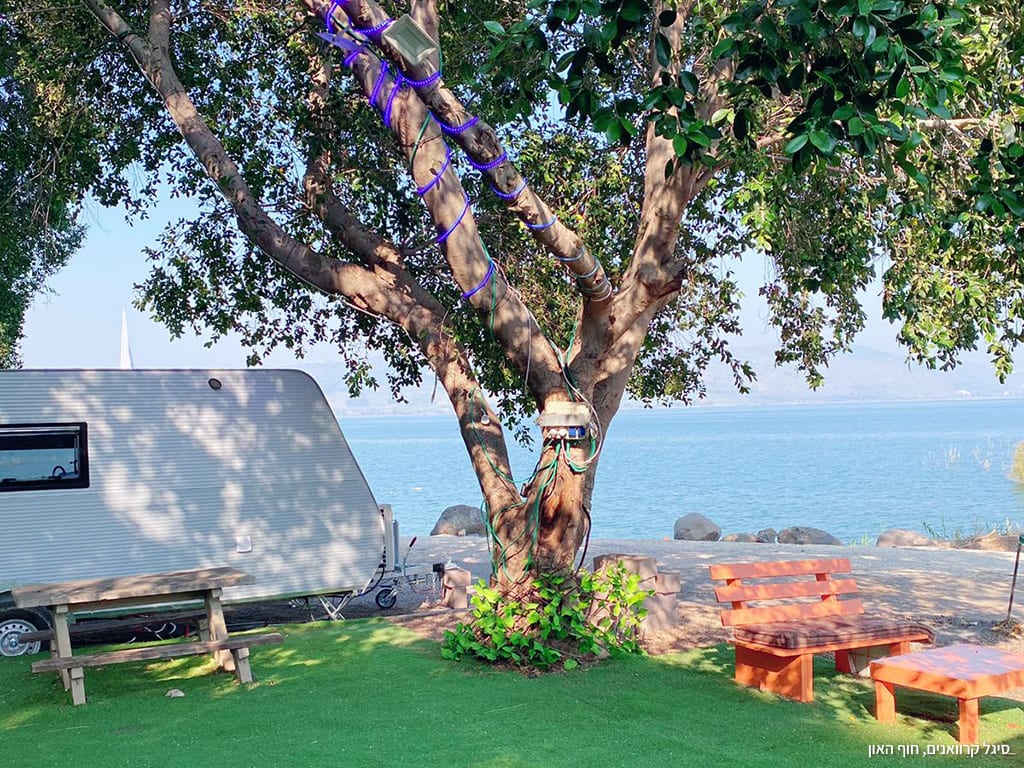 במתחם הקרוואנים