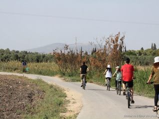טיולי אופניים בפארק