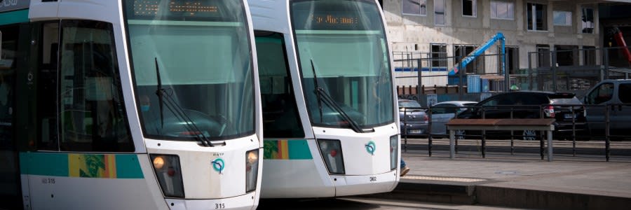 Tram in Paris