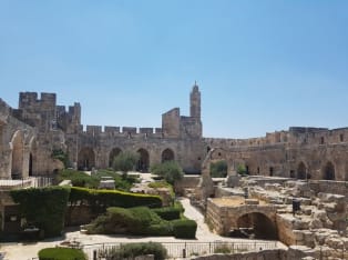 לדף הבית של הגן הארכיאולוגי בירושלים -העופל